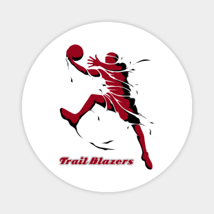 Portland Trail Blazers Fans - NBA T-Shirt Magnet